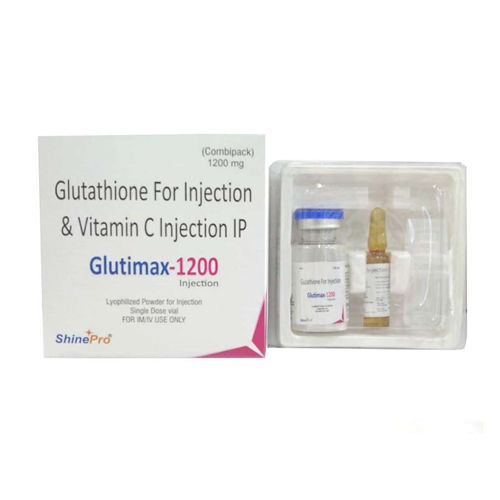 1200mg Glutathione For Injection and Vitamin C Injection IP