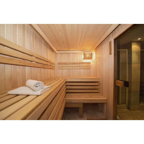 Pine Wood Sauna Bath Chamber