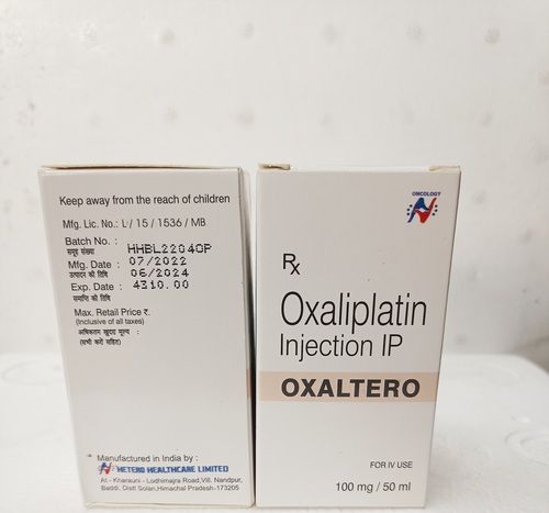 Oxaliplatin Injection 100mg Oxaltero 100/50ml