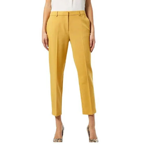 Buy Polo Ralph Lauren Women Yellow Plaid Cropped Kick-Flare Taffeta Pant  Online - 795153 | The Collective