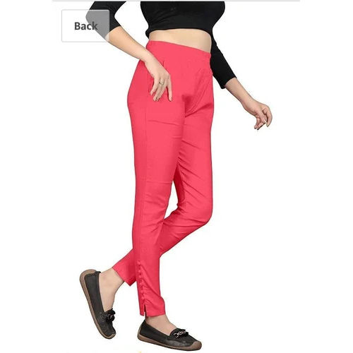 Ladies Cotton Pencil Pant