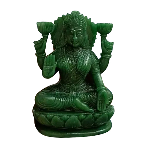 Green Laxmi Ji Statue