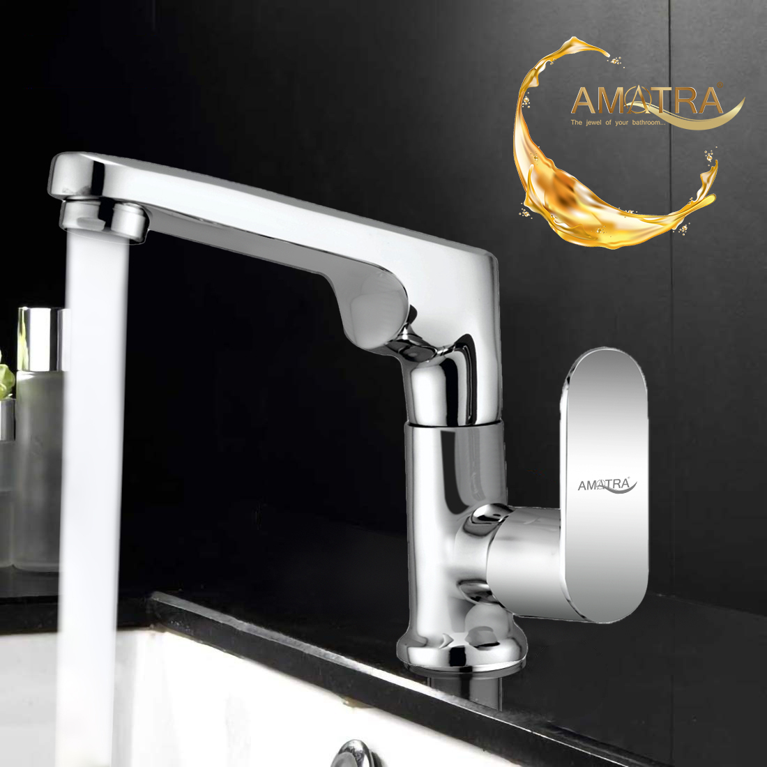 Mini opal prime Swan Neck Bathroom fittings