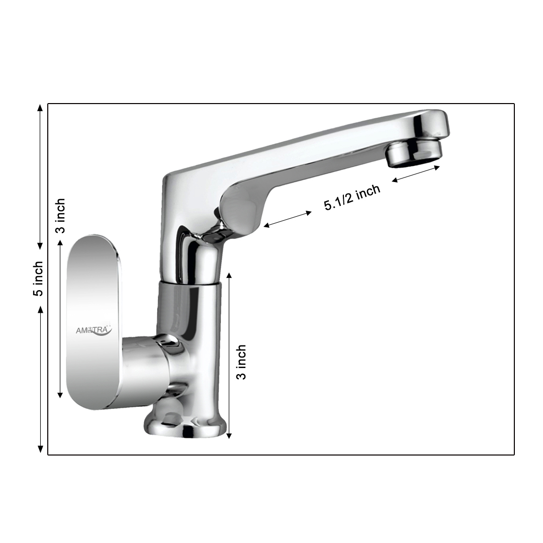 Mini opal prime Swan Neck Bathroom fittings