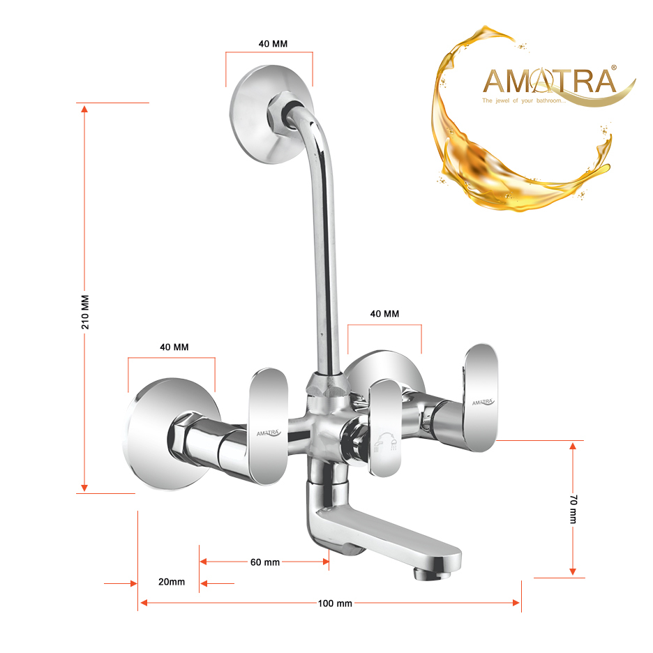 mini opal prime Wall Mixer With Band