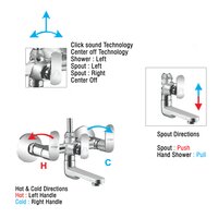 mini opal prime Wall Mixer With Band