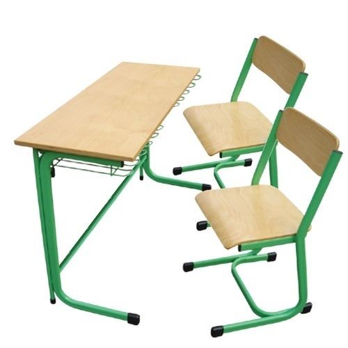 Wooden Top Dual Classroom Desk