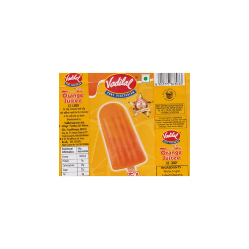 Multicolor Ice Cream Aluminium Laminates Speciality Packaging Paper