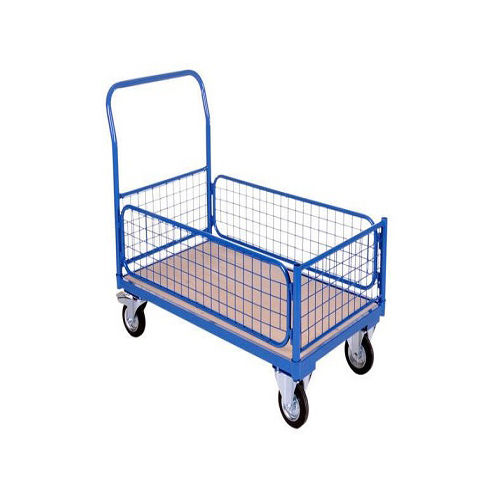 Blue Manual Handling Trolley