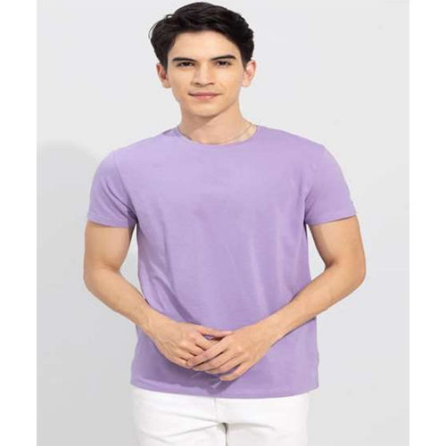 Lavender Plain Mens T-Shirt