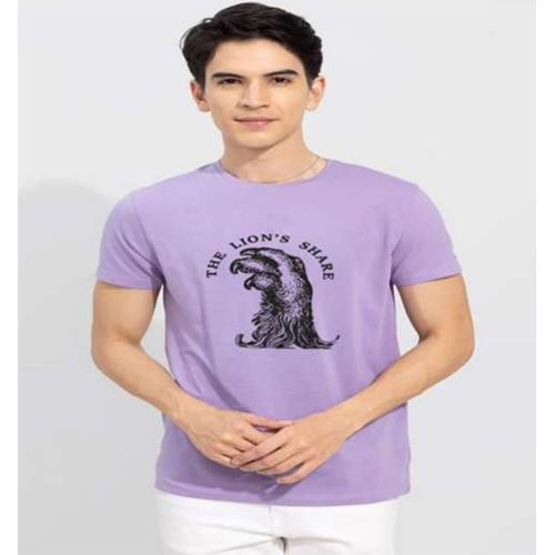 Lavender Printed T-Shirt