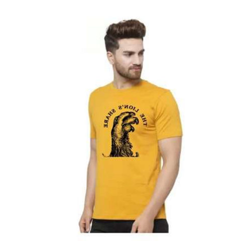 Mustard Printed T-Shirt
