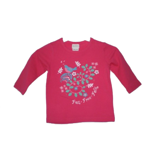 Girl Knitted Long Sleeve T-Shirt