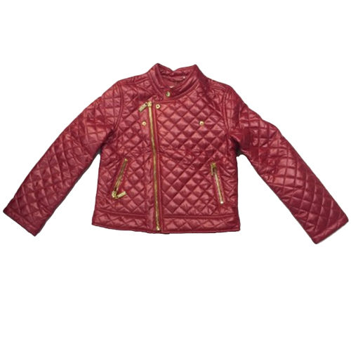 Maroon Kids Girl Jacket