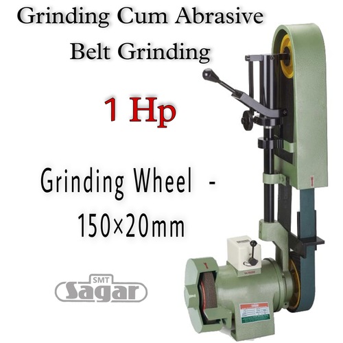 1Hp Grinding Cum Abrasive Belt Machine Industrial