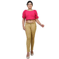 Ladies Cotton Printed Pant