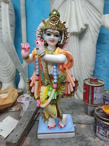 Lord Krishna Marble Statue