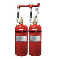 Gas Suppression System - Carbon Steel, Red Color | 10-year Warranty, Advanced Detection Technology, Ideal For Industrial And Commercial Use
