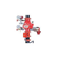 Red Industrial Tyco Dry Pipe Valve