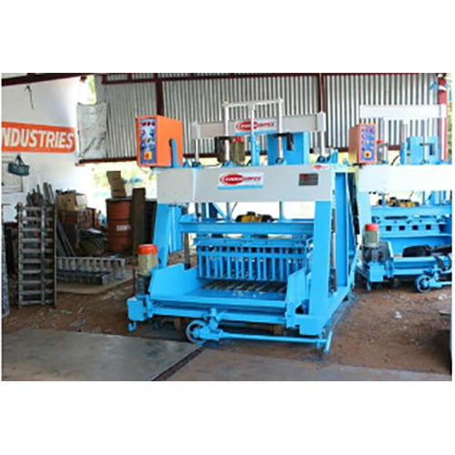 Semi Automatic Hollow Block Machine