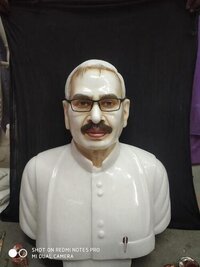 Marble Human Sculpture - Color: White