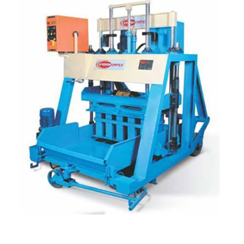 Semi Automatic Concrete Block Making Machine