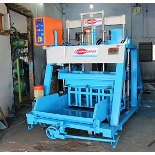 Double Punch Solid Block Making Machine