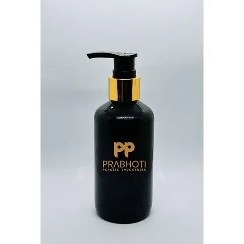 Shampoo PET Bottle - 100ml Capacity Amber Transparent & Color Variants Screw Cap Round Shape Ideal for Cosmetic Use & Personal Care