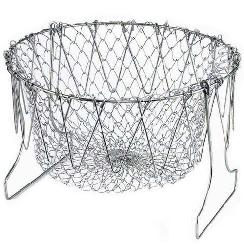 Foldable Strainer Chef Basket