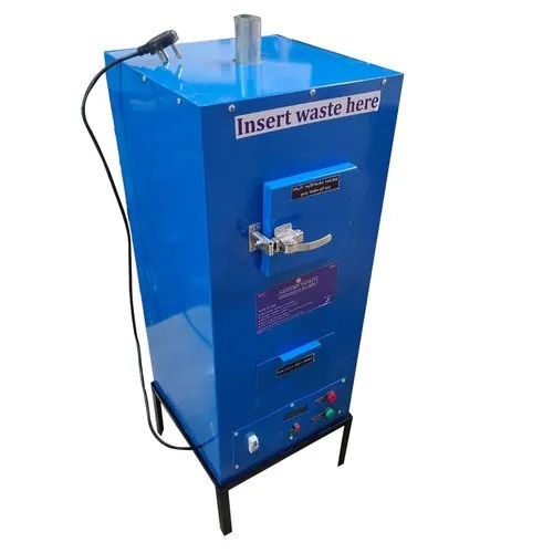 Steel Ladies Sanitary Napkin Burning Incinerator Machine