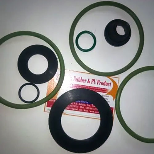 Viton Rubber Gaskets - Color: Black & Green