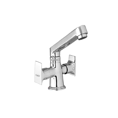 Silver Siws-10 Center Hole Basin Mixer