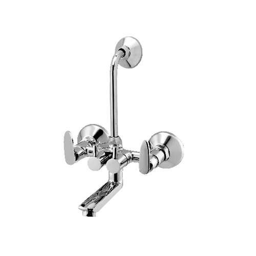 Glossy Dews-11 Wall Mixer With Bend Clutch