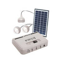 White And Blue Commercial Solar Energy Kit