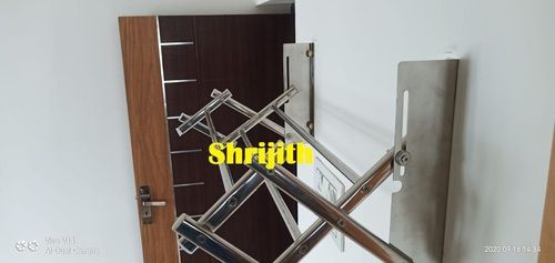 Wall mounting cloth drying hangers in Arachalur Erode