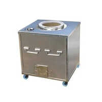 Stainless Steel Portable Square Tandoor Application: Commercial