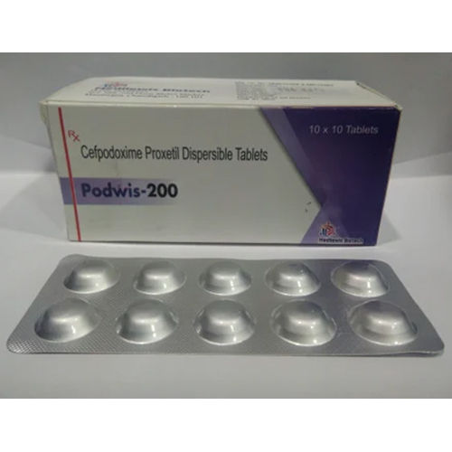 Cefpodoxime Proxetil Dispersible Tablets