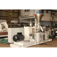 Plastic Pipe Making Machine - Steel Construction, Automatic Control System | 30-80 Capacity, 1 Year Warranty, White Finish