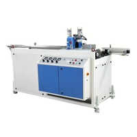 White Three Phase Pvc Pipe Cutting Machine