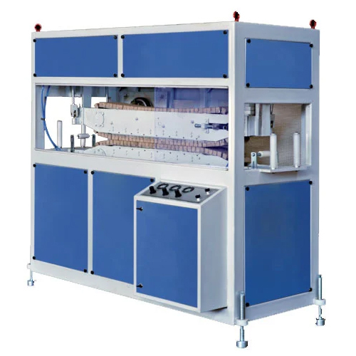Plastic Tube Traction Unit - High-Grade Steel 1200mm Length Blue Color | Automatic PLC Control 1-Year Warranty Durable and Efficient