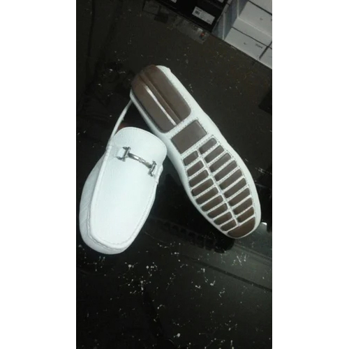 White Loafer Shoes