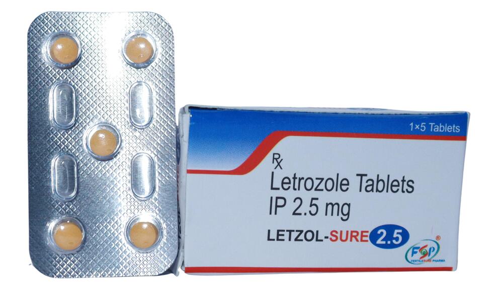 Letzol-Sure 2.5 (Letrozole Tablet 2.5Mg) - Shelf Life: 12 Days