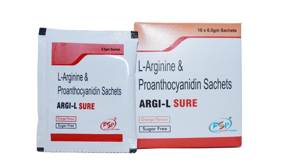 L Arginine Zinc And Folic Acid Sachet