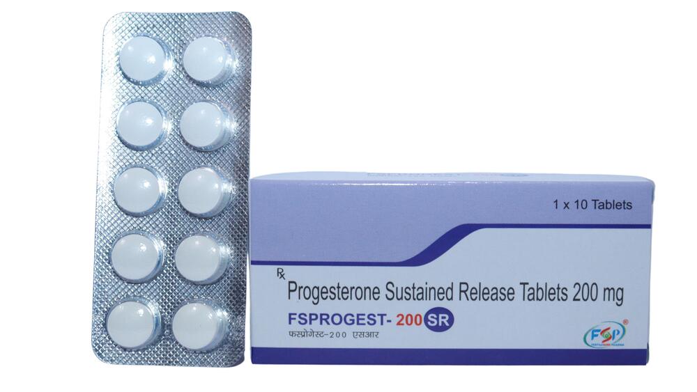 Fsprogest Sr 200 (Natural Micronized Progesterone Sr Tablet 200) - Storage Instructions: Store In A Cool