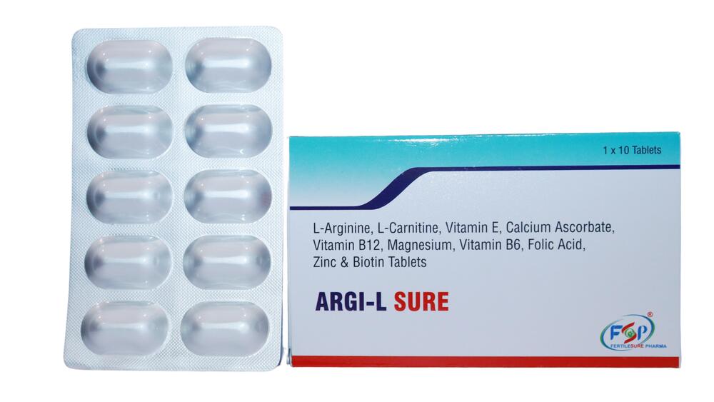 L Arginine L Carnitine Vitamin E Folic Acid Tablet - Drug Type: General Medicines