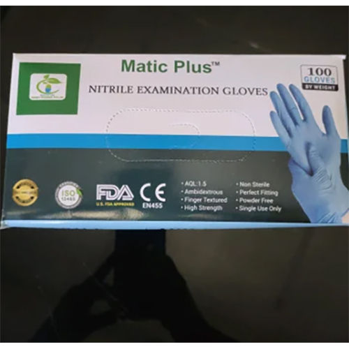 Nitrile Examination Gloves Matic Plus