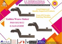 P010-S05MC1 0.340.25MM - Sinker Golden Weave Brand