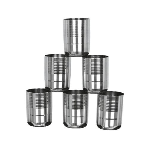 Stainless Steel Plain Glass