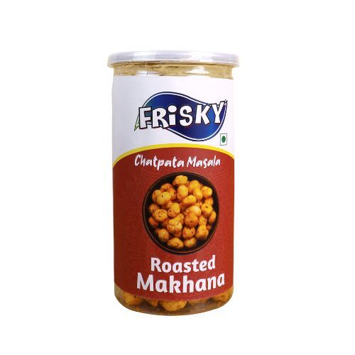 Frisky Chatpata Masala Makhana Fox Nut Healthy Zero Cholesterol  High Protein Snack