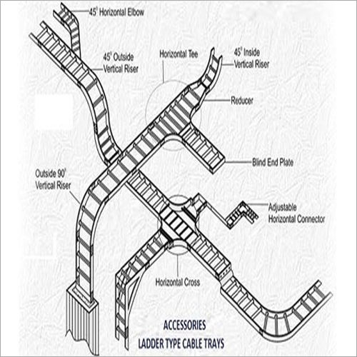 Steel Ladder Type Cable Tray